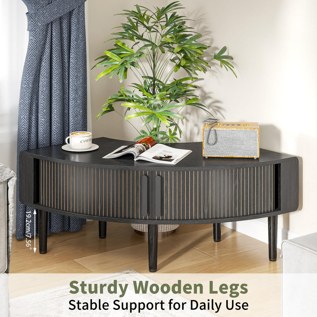 44 Inch Curved Corner TV Stand V155431