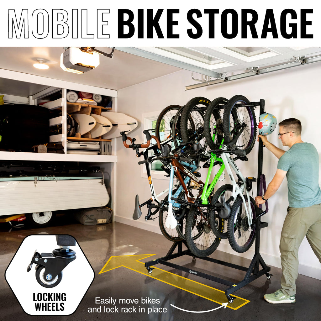 Freestanding 5-Bike Rack D5585