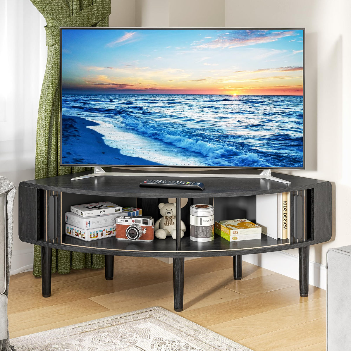 44 Inch Curved Corner TV Stand V155431